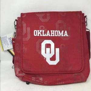 Oklahoma OU Sooners Messenger Diaper Bag